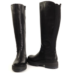 Rieker Cizme dama piele naturala 75850 00 negru ID5824-NG