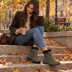 Rieker Ghete dama M9670 54 verde ID5827-VRD