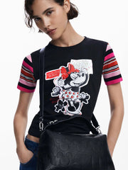 Desigual Geanta dama Mickey negru 25SAXP65 MD3962