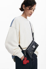 Desigual Banduliera dama Mickey negru 25SAYP08 MD3970