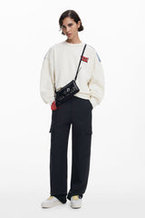 Desigual Banduliera dama Mickey negru 25SAYP08 MD3970