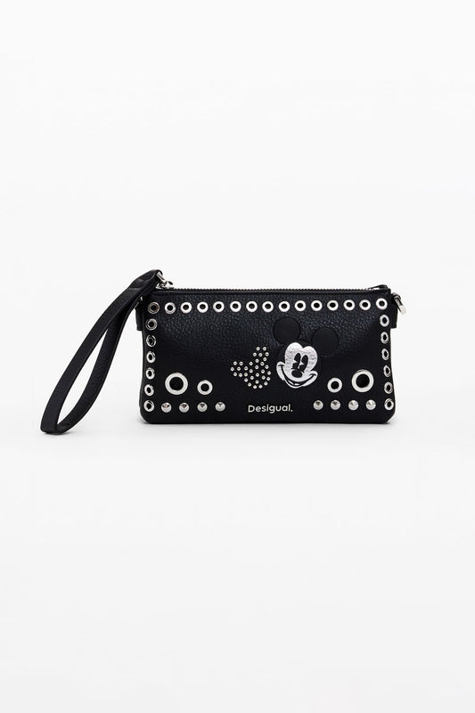 Desigual Banduliera dama Mickey negru 25SAYP08 MD3970