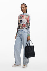 Desigual Rucsac dama negru 25WAKP24 MD4272