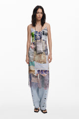 Desigual Portofel dama platina metalizat 25WAYP39 MD4289