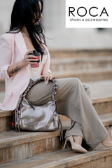 Desigual Geanta dama dark silver 25WAXPAS MD4294