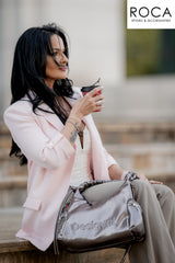 Desigual Geanta dama dark silver 25WAXPAS MD4294