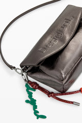 Desigual Geanta dama dark silver 25WAXPAQ MD4296