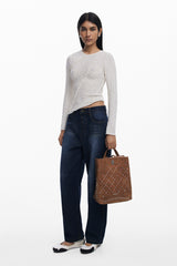 Desigual Rucsac dama camel 25WAKP31 MD4305