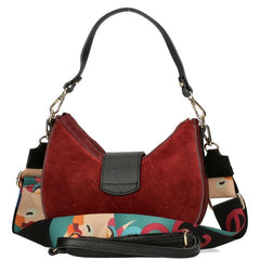 EGO Geanta dama piele intoarsa naturala rosu ES0277IS 010025JZ MD4424