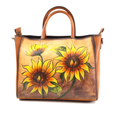 Sifino Geanta dama maro floral F8372 MD4717