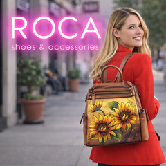 Sifino Rucsac dama maro floarea soarelui F8434 MD4725