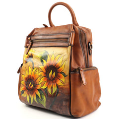Sifino Rucsac dama maro floarea soarelui F8434 MD4725