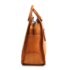 Sifino Geanta dama cognac floral F8186 MD4727