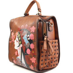 Sifino Rucsac dama maro Asian women F8270 MD4728