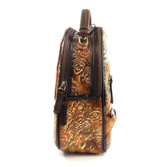 Sifino Rucsac dama maro floral F8458 MD4730