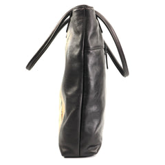 Sifino Geanta dama negru floral F8466 MD4731