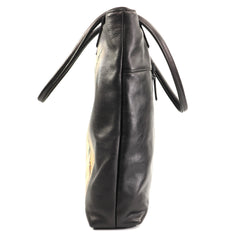 Sifino Geanta dama negru floral F8466 MD4731