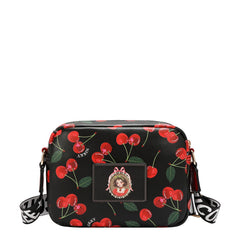 Nikky Banduliera dama CHERRY LIPS BLACK NK13118 MD4789