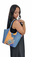 Feeling Geanta dama albastru multicolor FEEL1 MD5048