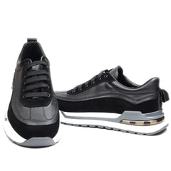 Otter Sneakers barbati B1RE40004 01 Z negru IB2496-NG