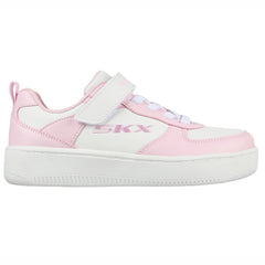 Skechers Pantofi copii sport fete 310156L WHITE/PINK ICF0046-WPK