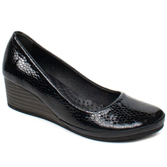 Caspian Pantofi dama 1853 negru lac ID1069-NGL