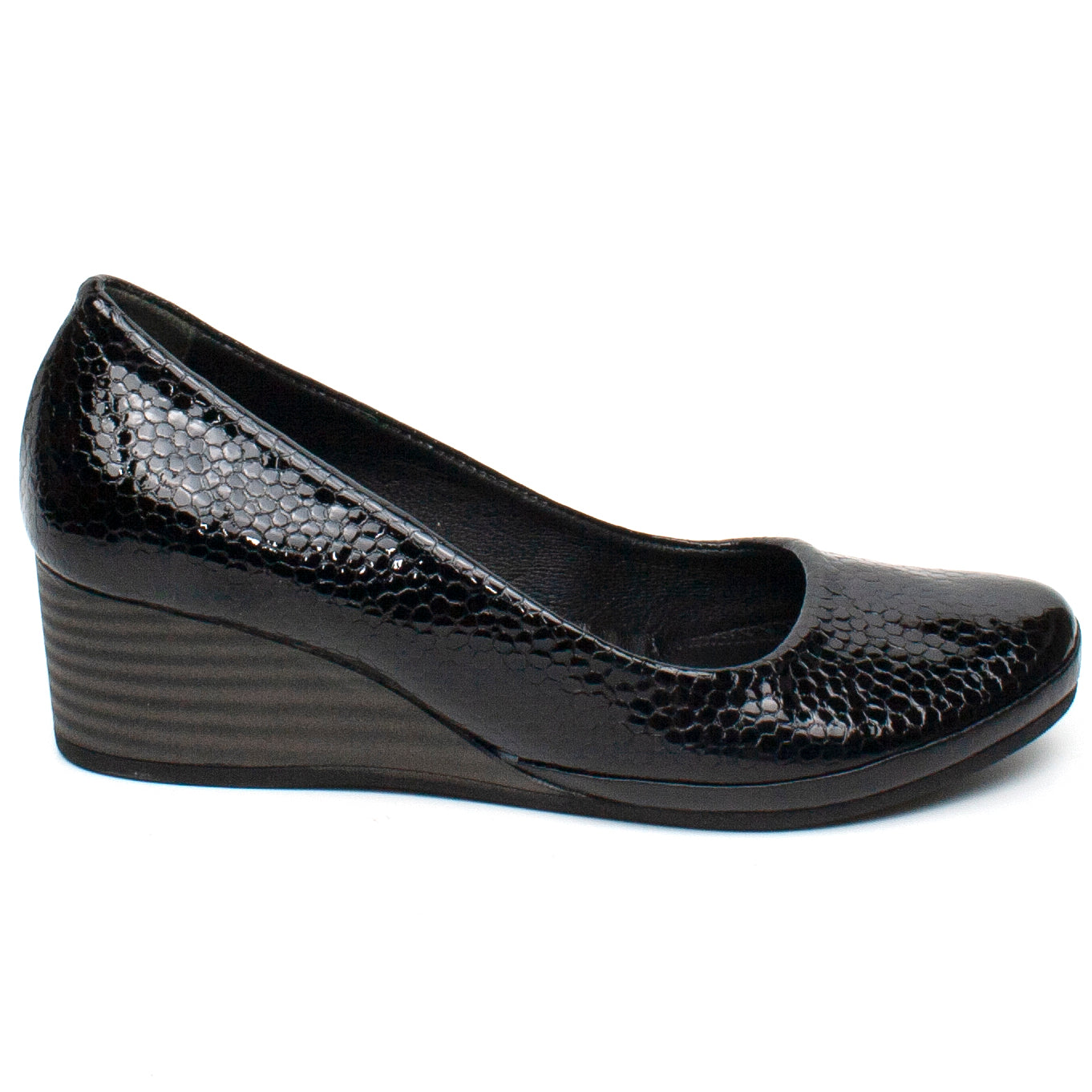 Caspian Pantofi dama 1853 negru lac ID1069-NGL