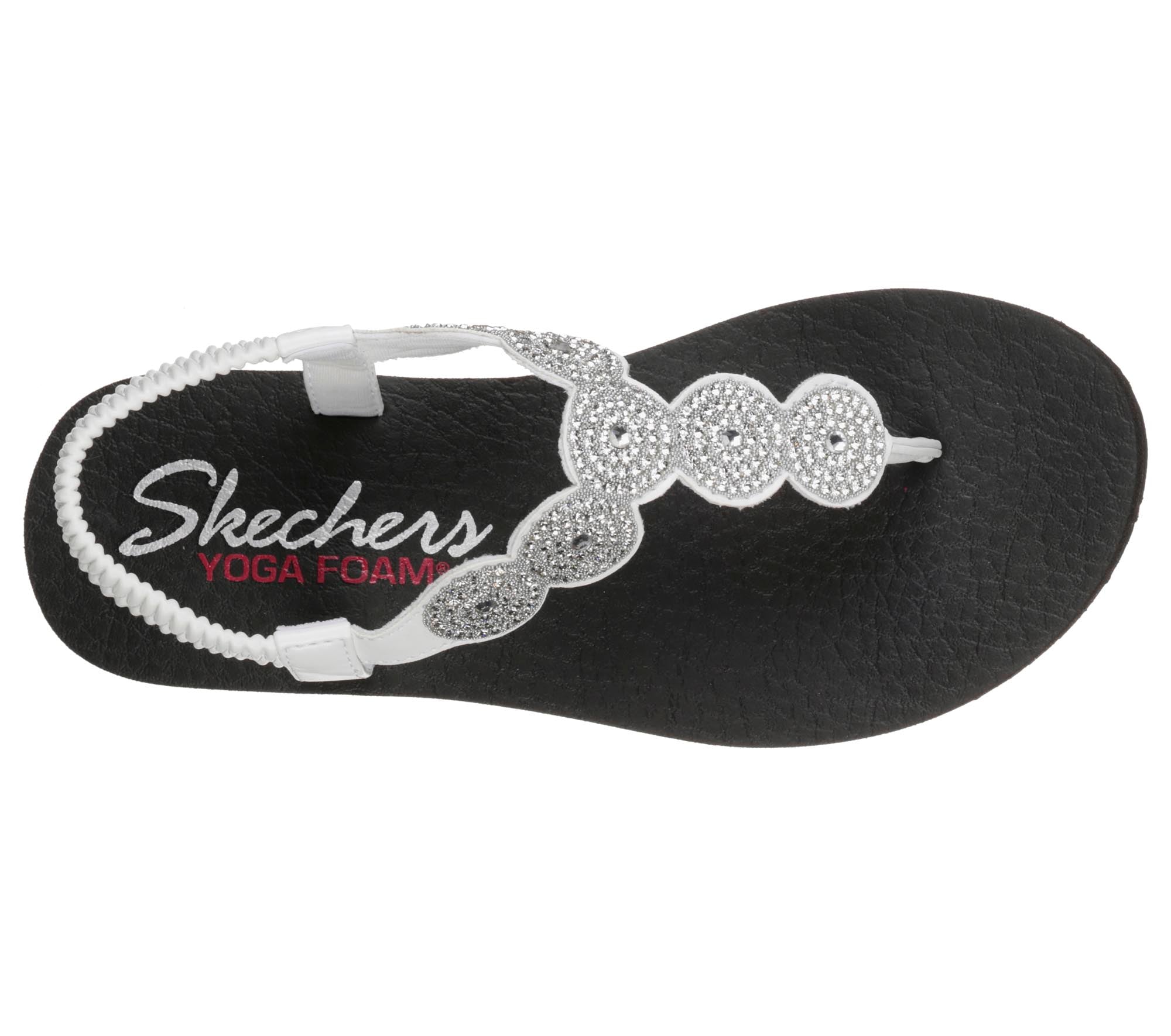 Skechers Sandale dama MEDITATION STARS & SPARKLE 31755 alb ID2070-ALB