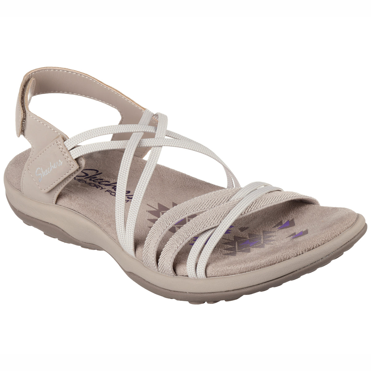 Skechers Sandale dama REGGAE SLIM TAKES TWO 163112 TAUPE ID3493-TPE