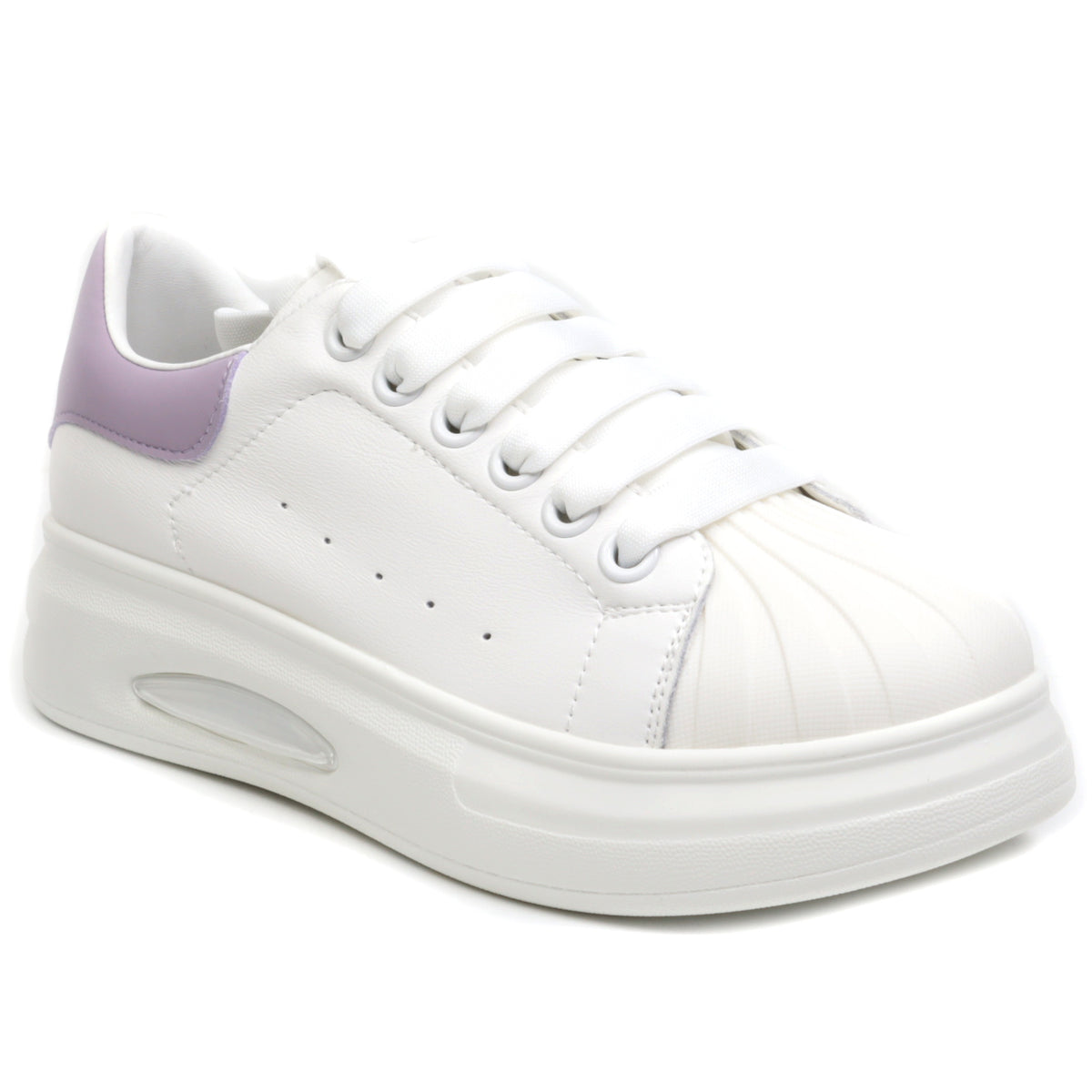 Franco Gerardo Sneakers dama T2653 WHITE/LAVAND ID3874-WLV