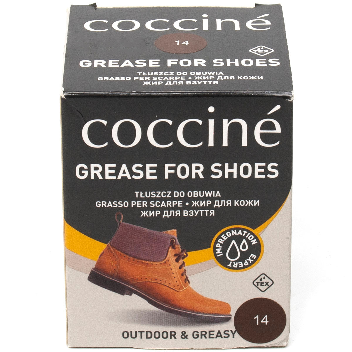 Coccine Grease for shoes maro14 ACC0019