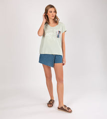 Anekke Tricou dama maneca scurta 38271 209 GREEN HD0006-GRN
