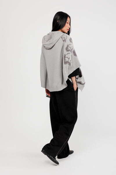 Anekke Poncho dama 41274 012 GRI HD0029-GRI