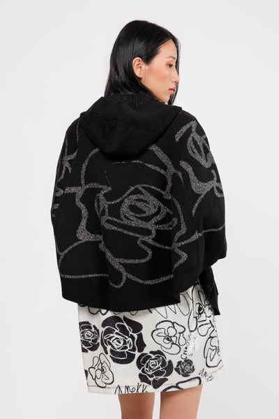 Anekke Poncho dama 41274 013 BLACK HD0030-BLK