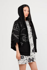Anekke Poncho dama 41274 013 BLACK HD0030-BLK