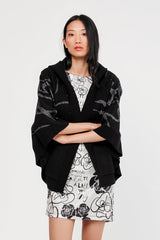 Anekke Poncho dama 41274 013 BLACK HD0030-BLK