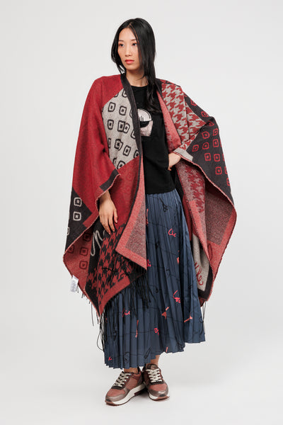 Anekke Poncho dama 41284 032 BORDO HD0031-BRD