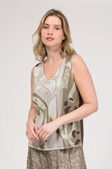 Anekke Bluza dama maneca scurta 42281 111 BEIGE HD0041-BEIG