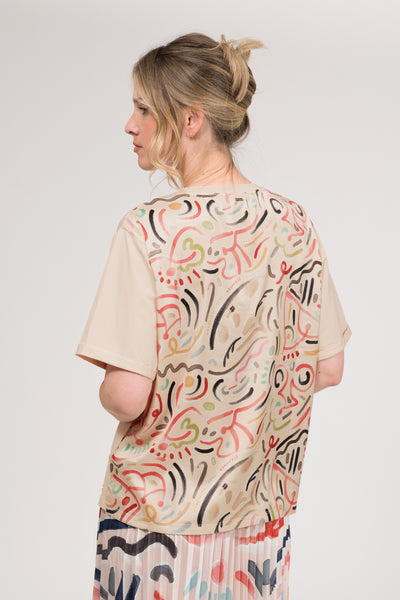 Anekke Tricou dama maneca scurta 42271 105 BEIGE HD0065-BEIG