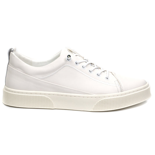 Franco Gerardo Pantofi barbati piele naturala Y130  alb IB2287-ALB