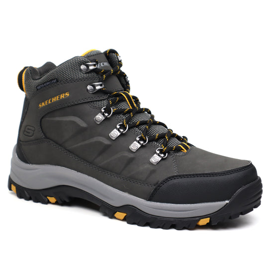 Skechers Bocanci barbati RELMENT DAGGETT Water Repellent 204642 gri IB2327-GRI