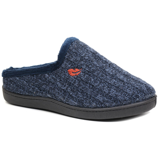 ROAL Papuci casa barbati R12296 bleumarin IB2463-BLM