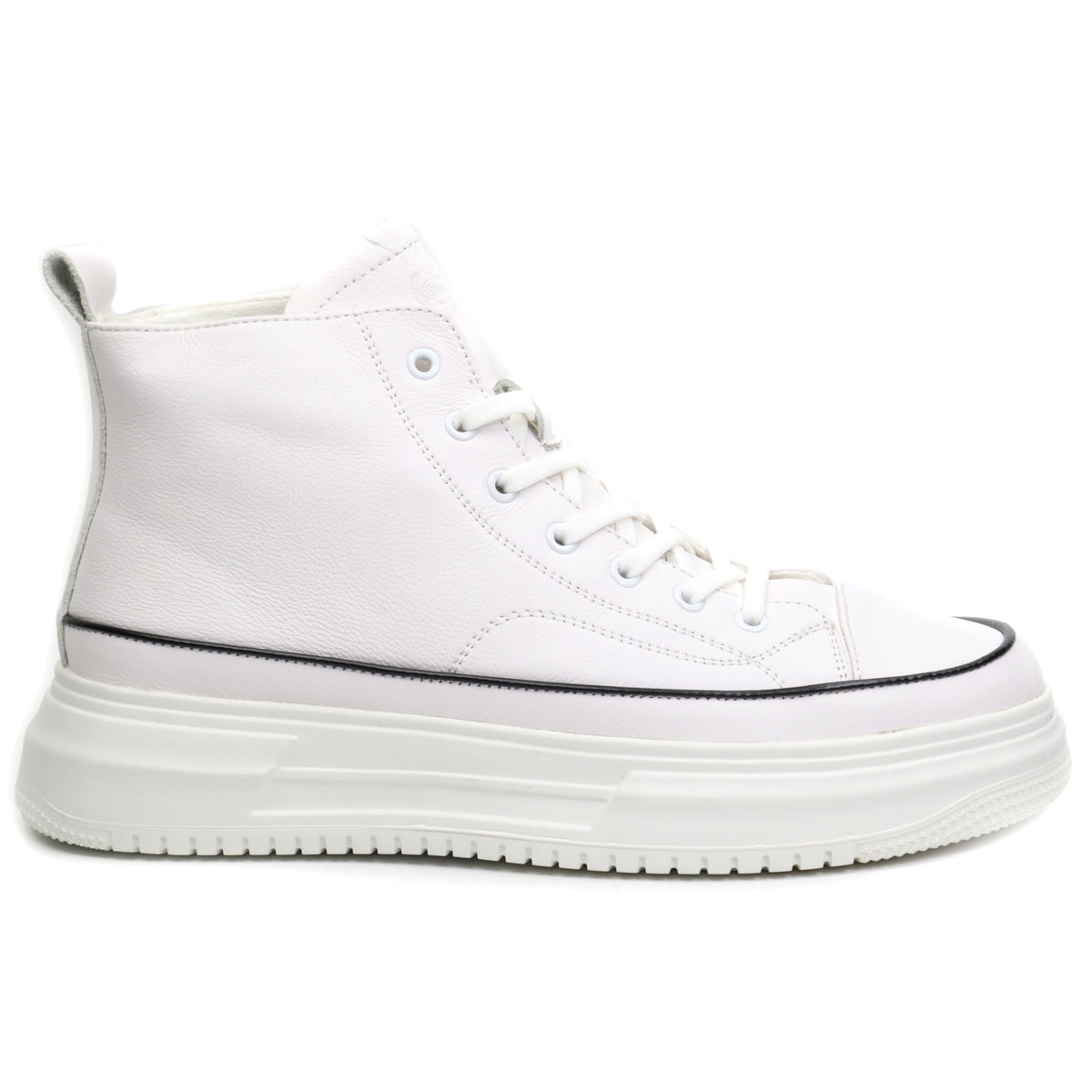 Franco Gerardo Ghete barbati sport piele naturala  B22302 alb IB2468-ALB