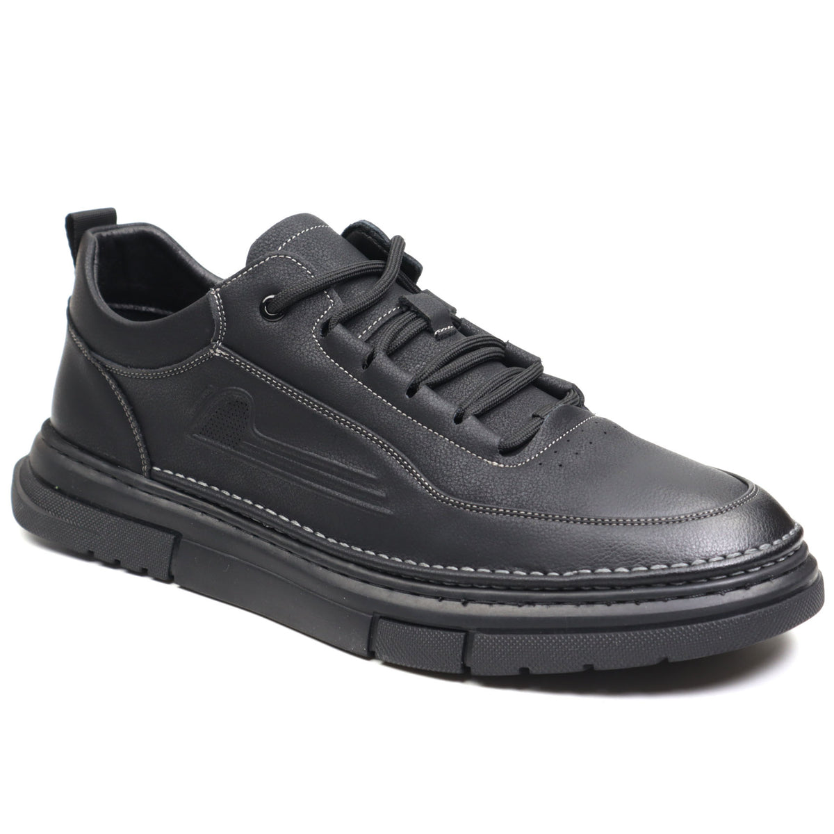 Mels Pantofi barbati WM807 negru IB2492-NG