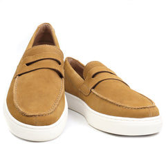 Rieker Pantofi barbati U0703 22 cognac velur IB2499-CGNV