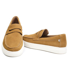 Rieker Pantofi barbati U0703 22 cognac velur IB2499-CGNV