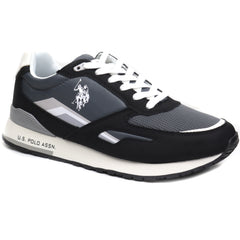 U.S. Polo Assn Sneakers barbati TABRY003M/4HT3 GRAY/BLACK IB2506-GYBK