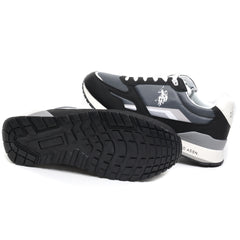 U.S. Polo Assn Sneakers barbati TABRY003M/4HT3 GRAY/BLACK IB2506-GYBK