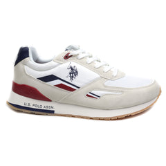 U.S. Polo Assn Sneakers barbati TABRY003M/4HT3 WHITE IB2506-WHT