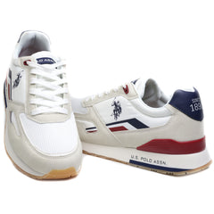 U.S. Polo Assn Sneakers barbati TABRY003M/4HT3 WHITE IB2506-WHT